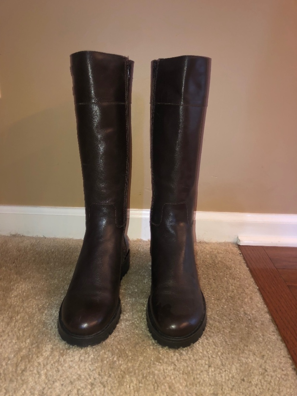 Nine West women’s knee high boots. Never worn. Size 8